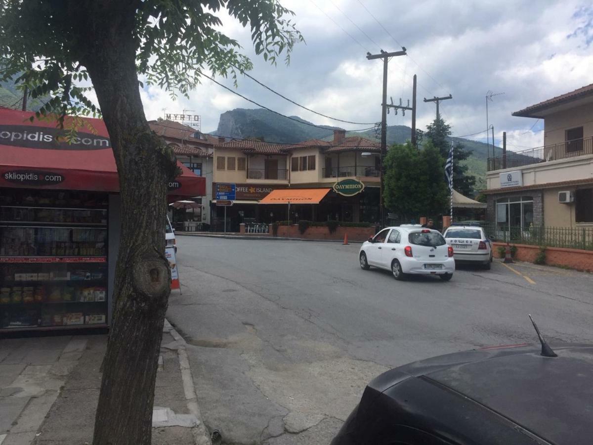 Anastasias Central Apartment Litóchoron Dış mekan fotoğraf